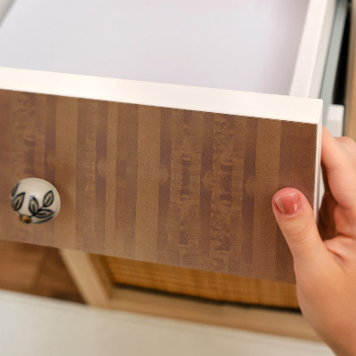 Plakfolie meubels Bruine textuur