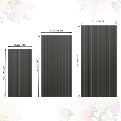 Plakfolie meubels Rechte strepen