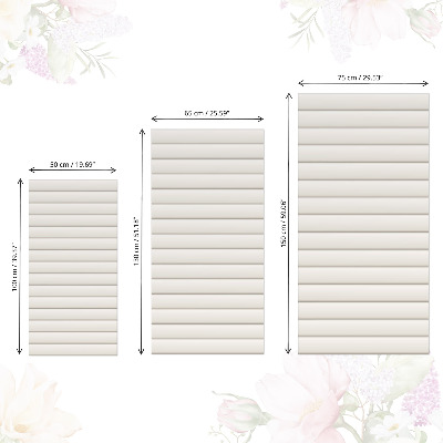 Decoratiefolie Horizontale strepen