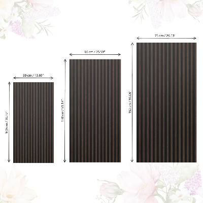 Decoratiefolie zelfklevend Houten verticale