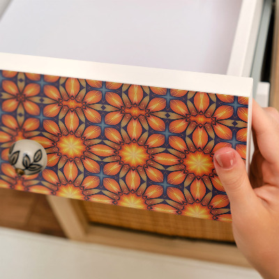 Plakfolie meubels De energie van bloemen