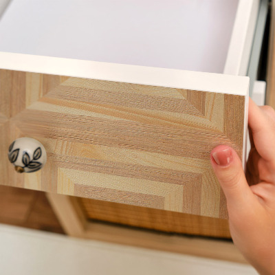 Decoratiefolie Houten geometrie