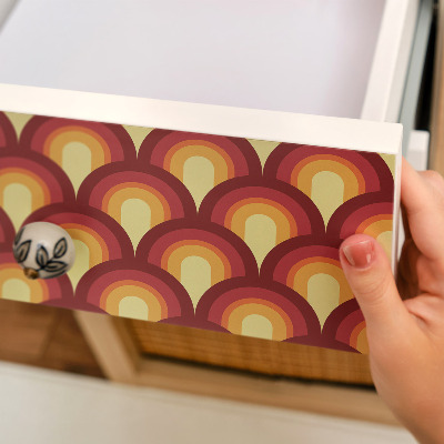 Plakfolie meubels Retro patroon