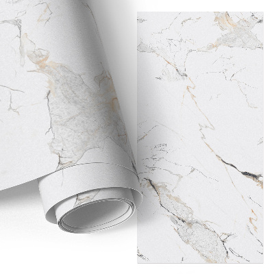 Decoratiefolie met marmertextuur