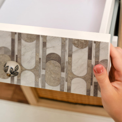 Meubel wrap folie Aardpatronen