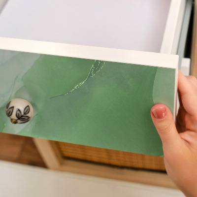 Meubelfolie Groene abstractie