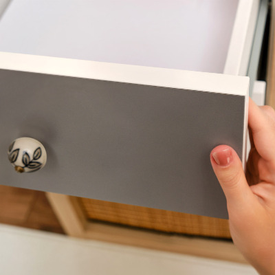 Meubelfolie Donkergrijs