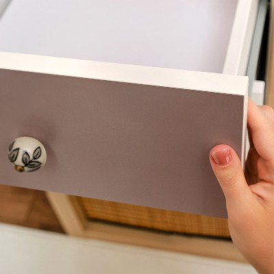 Meubel wrap folie Pastelbruin