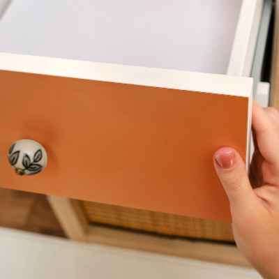 Decoratiefolie zelfklevend Sterk oranje