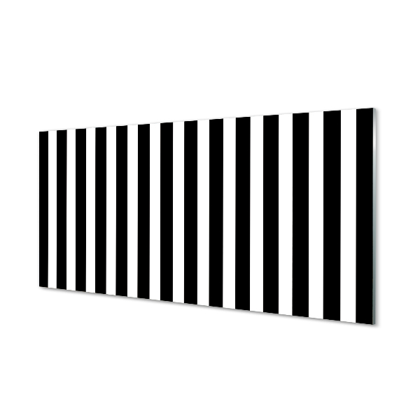 Foto op glas Geometrische zebrastrips