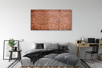 Glas schilderij Bakstenen muur muur