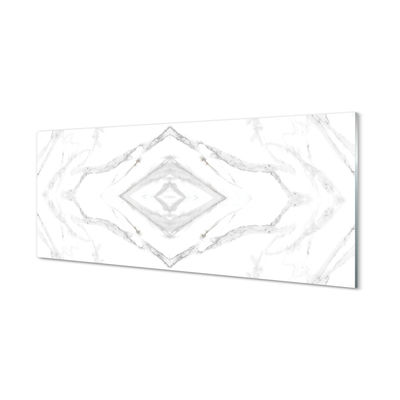Foto in glas Marmeren steenpatroon