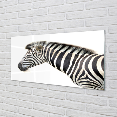 Glas schilderij Zebrapad