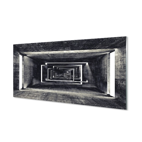 Foto op glas Tunnel