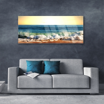 Foto op glas Ocean beach landscape