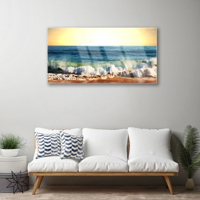 Foto op glas Ocean beach landscape