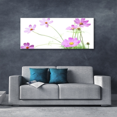 Glas schilderij Bloemen planten