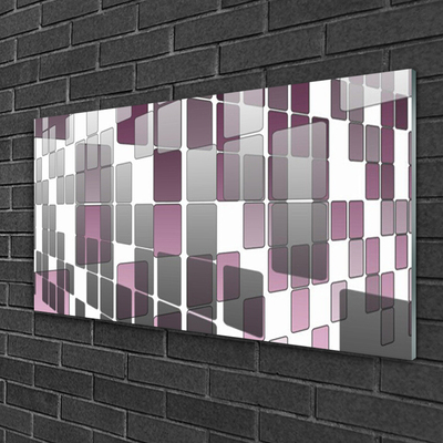 Glas schilderij Abstractie graphics