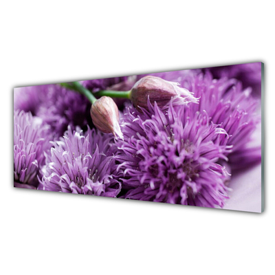 Glas schilderij Bloemen planten