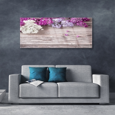 Glas schilderij Bloemen planten