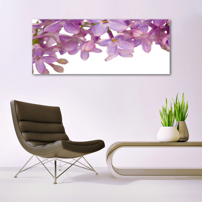 Glas schilderij Bloemen planten