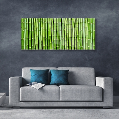 Glas schilderij Bamboo flower plant