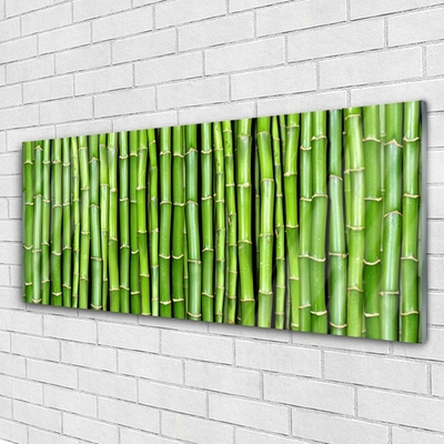 Glas schilderij Bamboo flower plant