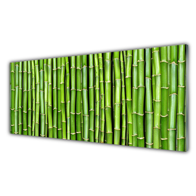 Glas schilderij Bamboo flower plant