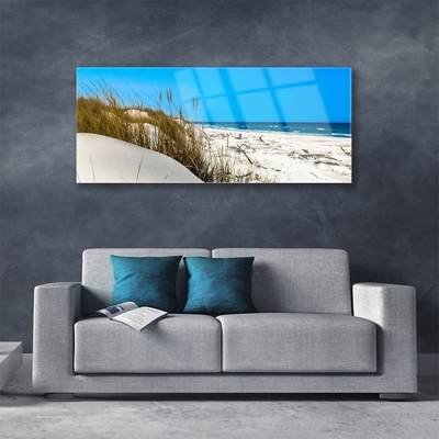 Glas schilderij Strandlandschappen