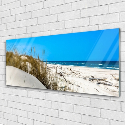 Glas schilderij Strandlandschappen