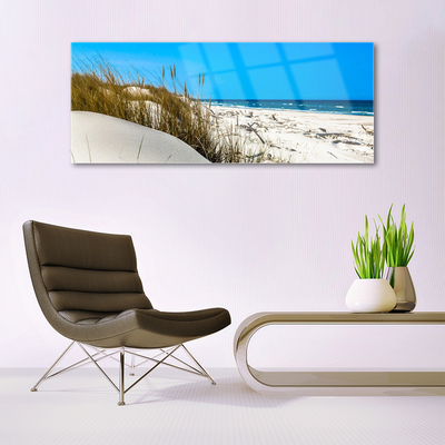 Glas schilderij Strandlandschappen