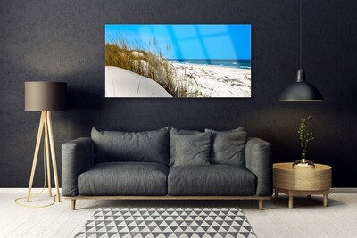 Glas schilderij Strandlandschappen