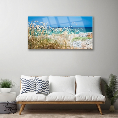 Glas schilderij Strandlandschappen