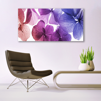 Glazen schilderij Bloemen plant nature