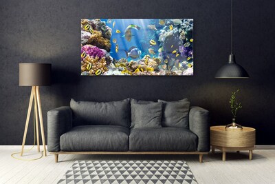 Glazen schilderij Barrier reef nature