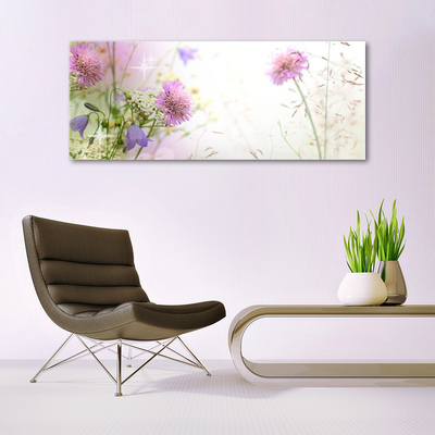 Glazen schilderij Bloemen plant nature