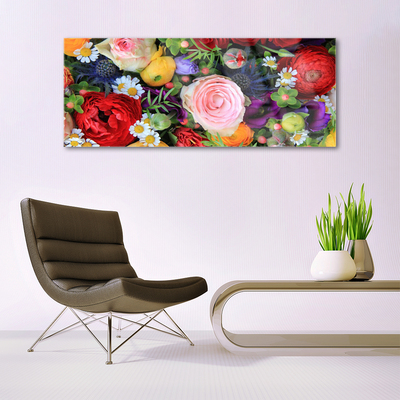 Glazen schilderij Bloemen plant nature