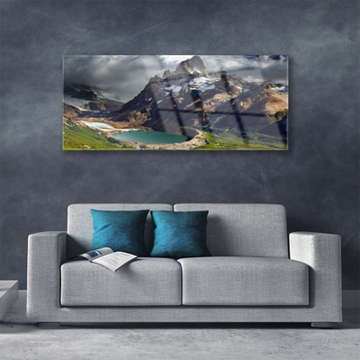 Glazen schilderij Top bay landschap