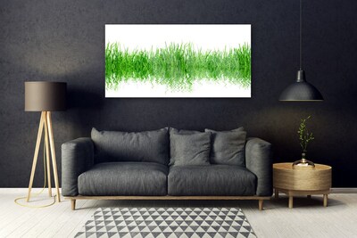 Foto in glas Grass nature plant