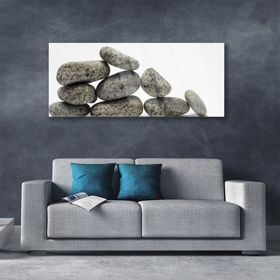 Foto in glas Zen stones art