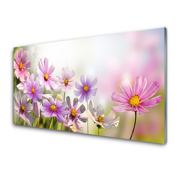 Glas foto Bloemen plant nature