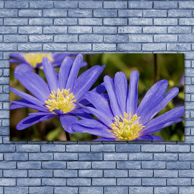 Glas foto Bloemen plant nature