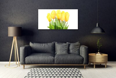 Glas foto Tulpen bloemen plant