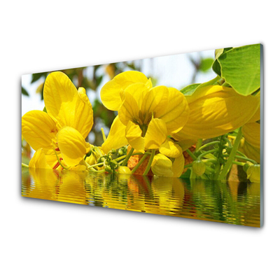 Glas foto Bloemen plant nature