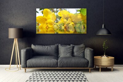 Glas foto Bloemen plant nature