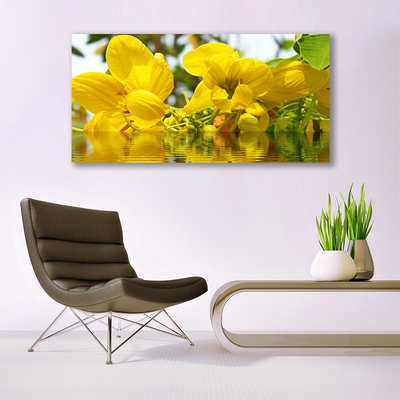 Glas foto Bloemen plant nature