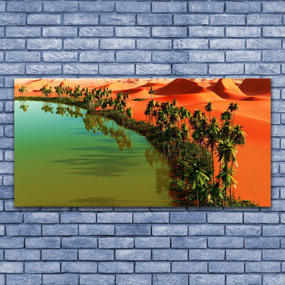 Glas foto Lake palm desert