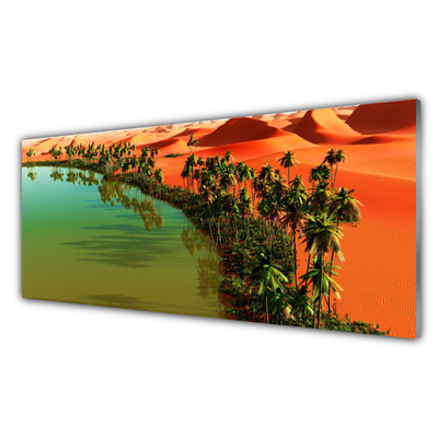 Glas foto Lake palm desert