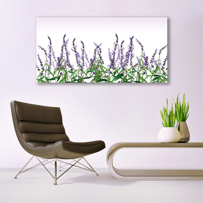 Glas foto Bloemen plant nature