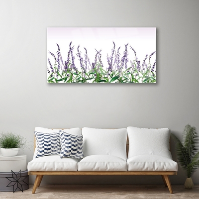 Glas foto Bloemen plant nature